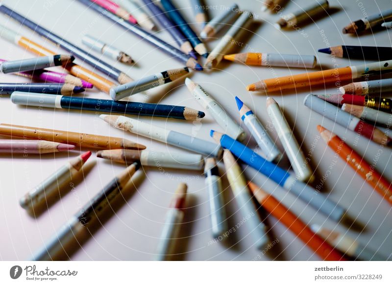 pastels Workbench Multicoloured Crayon Conceptual design Colour Media designer Graphic artist Illustration Illustrate Idea Creativity Chalk Art Artist