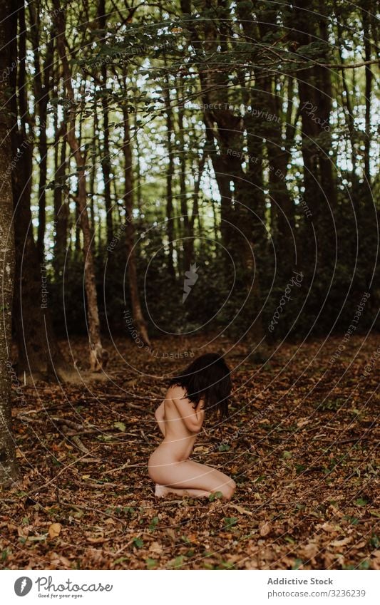 Naked Woman Forest