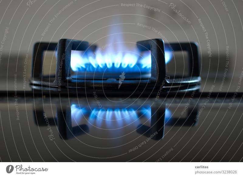 Gas flame | still burning Fire Blaze Circle ring of fire Gas burner Kitchen Cooking propane Natural gas Energy gas crisis Nordstream Gas levy gas price