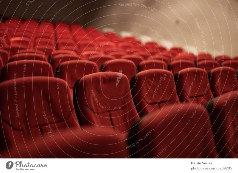Empty seats Theatre Audience space Copy Space Chair Row of seats Places Concert Free Seating Colour photo Shows Seating capacity Row of chairs Many Multiple