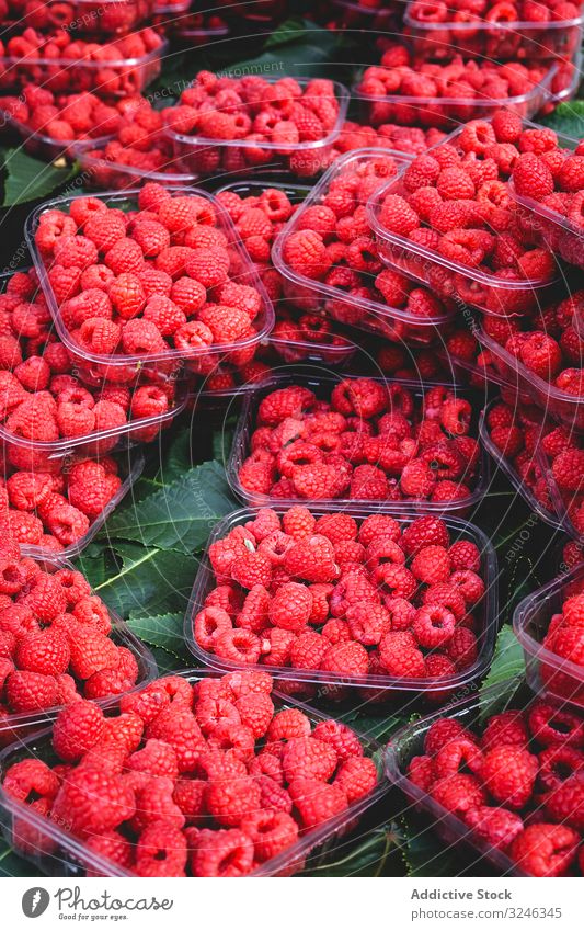 street market of assortment of fresh fruits and vegetables raspberries red food organic healthy food colorful green stall natural shop agriculture store orange