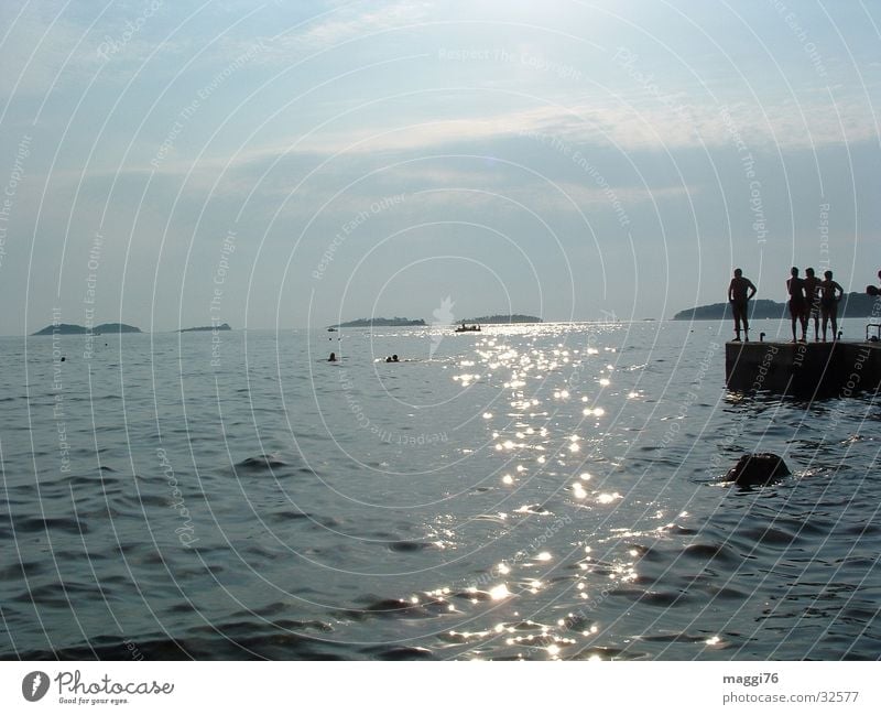 water mirroring Istria Ocean Footbridge Vacation & Travel Adriatic Sea Water