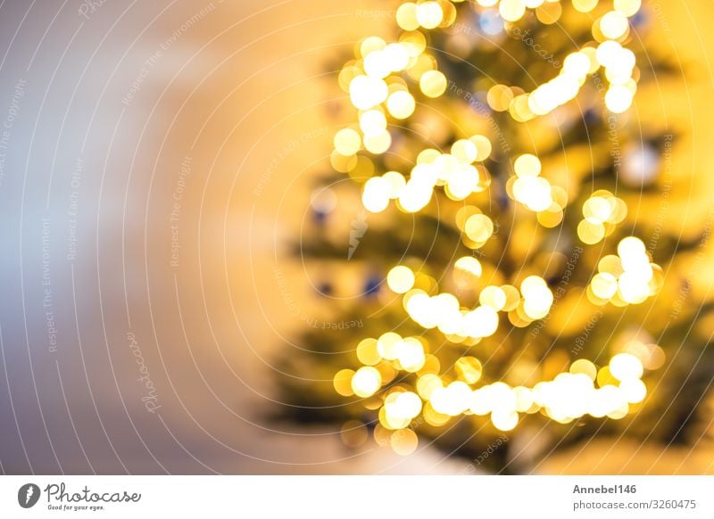 Christmas tree blurred and defocused light background Design Happy Winter Snow Decoration Wallpaper Feasts & Celebrations Christmas & Advent Tree Glittering