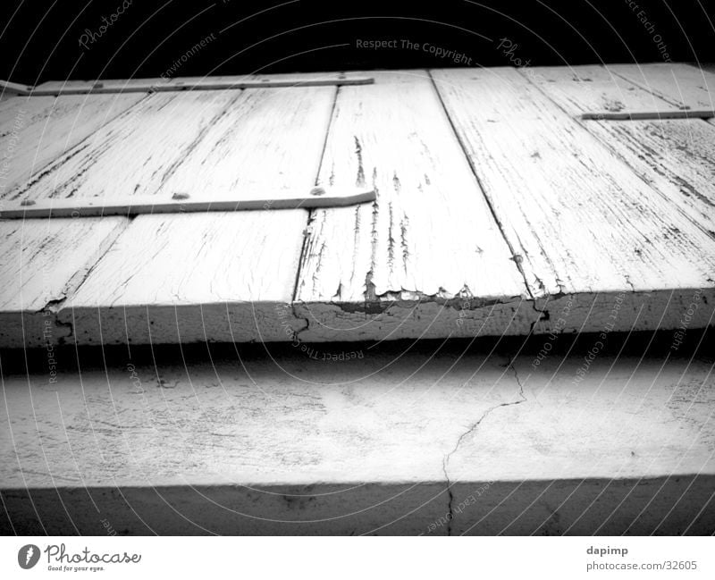 windows Flap Window Way out Barn Architecture B/W Old