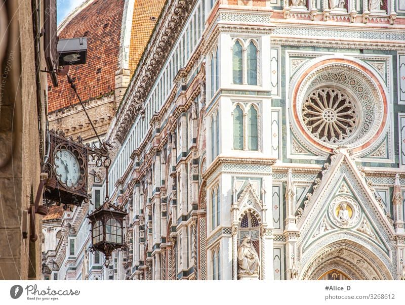 Duomo Santa Maria del Fiore Florence Vacation & Travel Tourism Sightseeing City trip Art Architecture Culture Italy Europe Town Capital city Church Dome