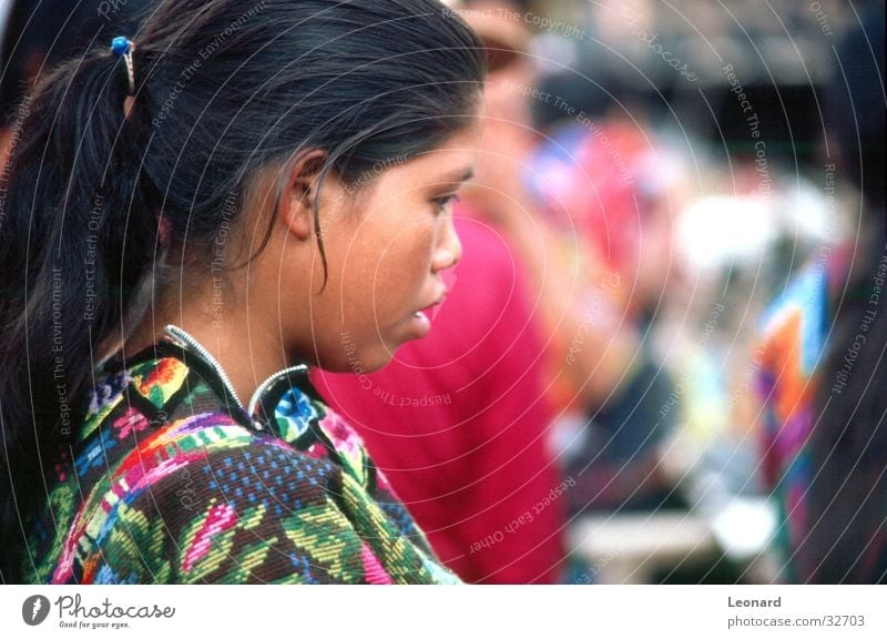 Guatemalan Child Girl Blur Human being Woman culture Colour South America latin america
