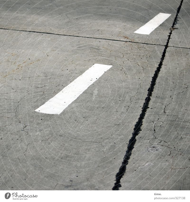 down-to-earth | favourite motif Lanes & trails Asphalt Tar Signs and labeling Marker line Aviation Airport Airfield Runway Concrete Line Stripe Design Accuracy