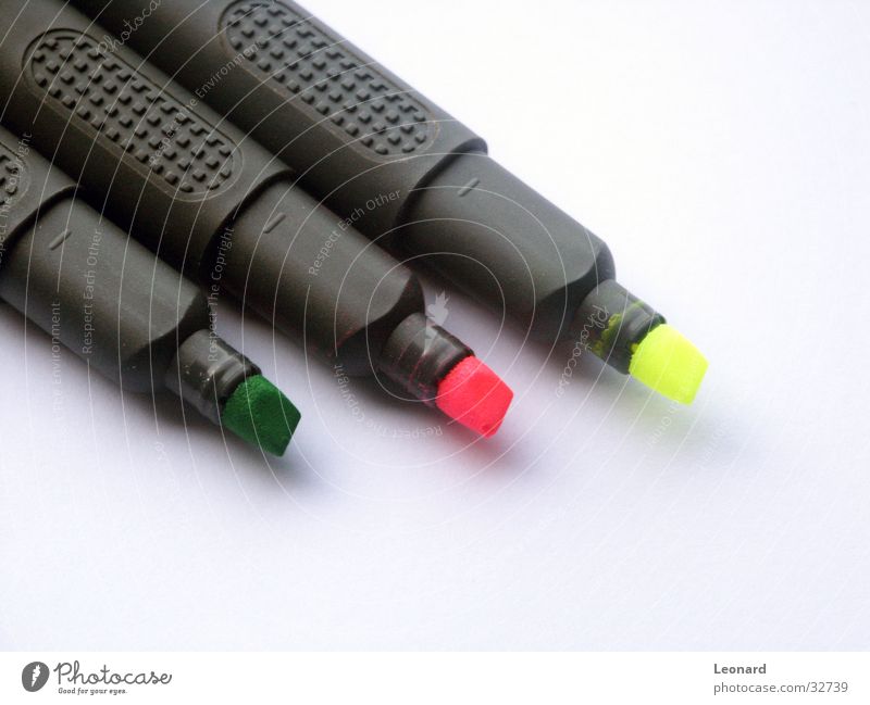 Fluorine 2 Writer Yellow Green Felt-tipped pen Pink Colour Signs and labeling fluo color