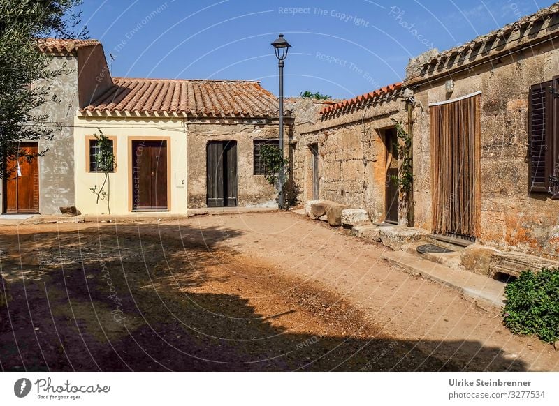 San Salvatore di Sinis, abandoned houses in Sardinia Village Village square forsake sb./sth. Old Uninhabited Western town Film location Cabras Oristano Places
