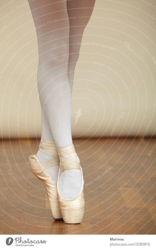 Ballerina's legs in pointe. Elegant Beautiful Dance Human being Woman Adults Art Dancer Ballet Fashion Footwear White ballerina Beauty Photography girl young