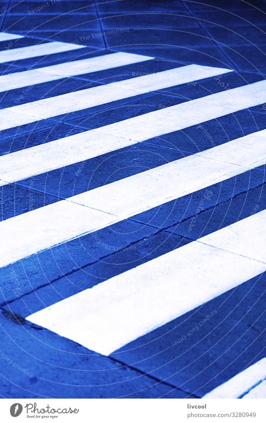 crosswalk in blue pantone 2020 , IV Lifestyle Island Park Small Town Capital city Transport Street Lanes & trails Fashion Line Authentic Exceptional Uniqueness