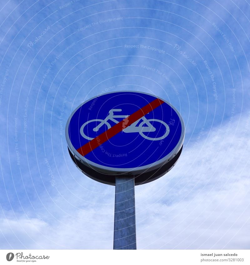 bicycle traffic signal on the street in the city Bicycle Traffic sign Cycle Signal Street Signage Transport City Road sign Symbols and metaphors way Caution