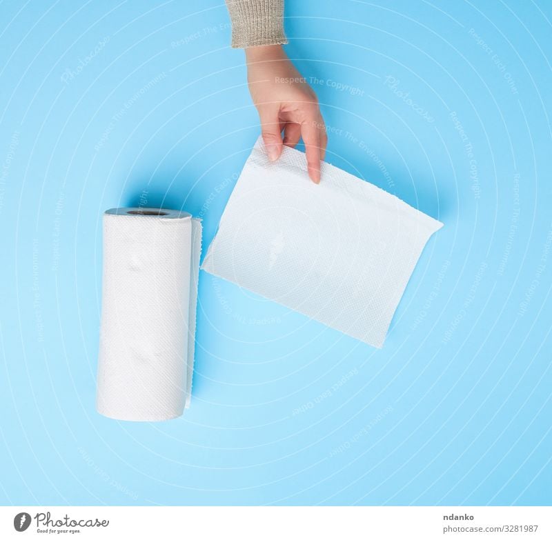 white paper napkin for face and body Body Skin Human being Woman Adults Arm Hand Fingers Paper Clean Soft White Indicate background Blank care Caucasian