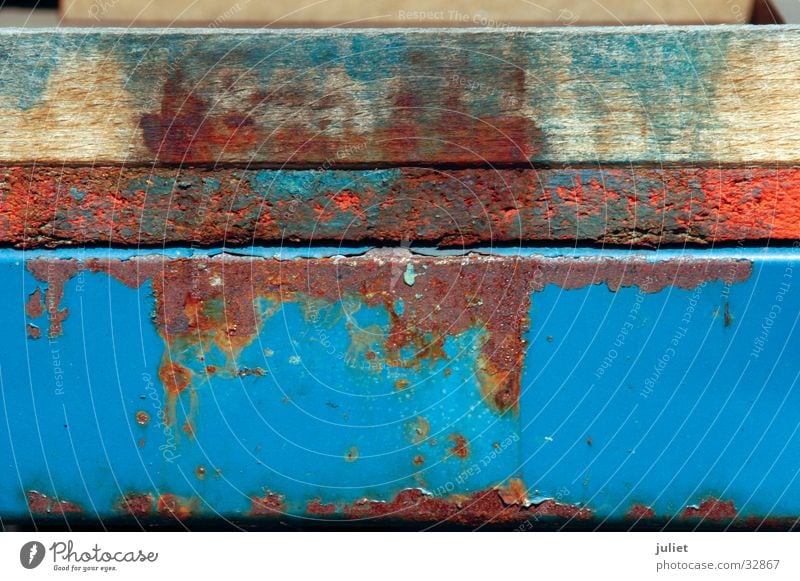 rust layer Patina Surface Photographic technology Rust Container Structures and shapes Colour