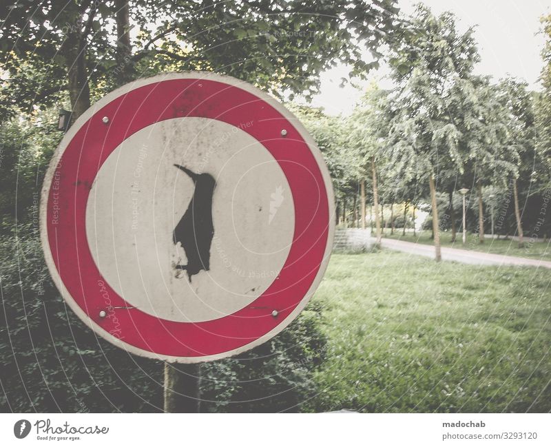 climate change Youth culture Subculture Environment Climate Climate change Weather Animal Penguin Sign Signs and labeling Signage Warning sign Road sign