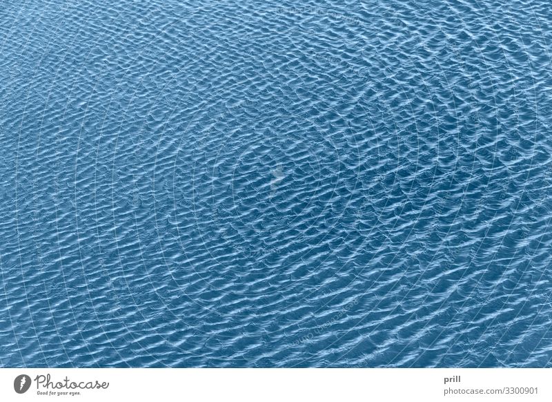 blue water surface Nature Water Fluid Fresh Wet Surface Undulating full-frame image Natural Background picture Surface of water Uneven Damp Undulation full-size