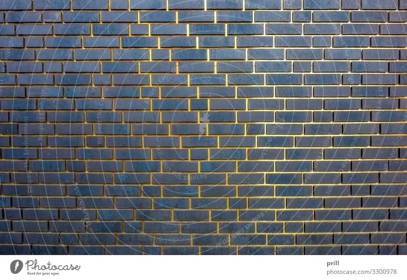 golden gaps Manmade structures Building Architecture Wall (barrier) Wall (building) Facade Metal Brick Glittering Dark Brick wall Seam Connection Gold Stitching