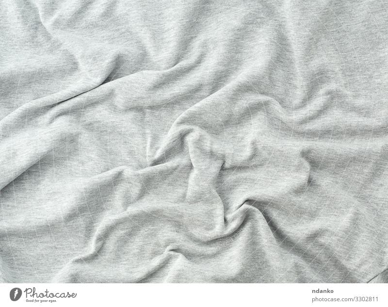 White Cotton Jersey Fabric Texture Stock Photo - Download Image