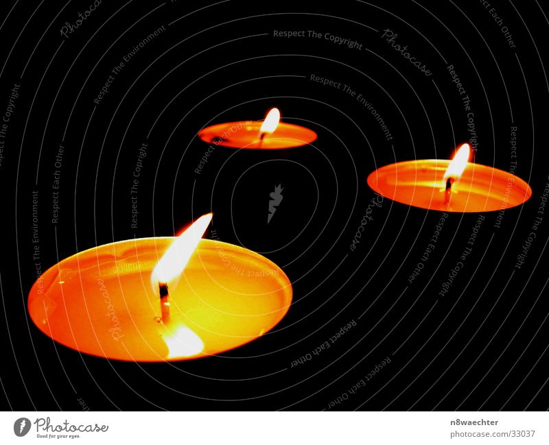 Candle in the Wind I Tea warmer candle Wax Fluid Red Burn Things Flame Candlewick Orange