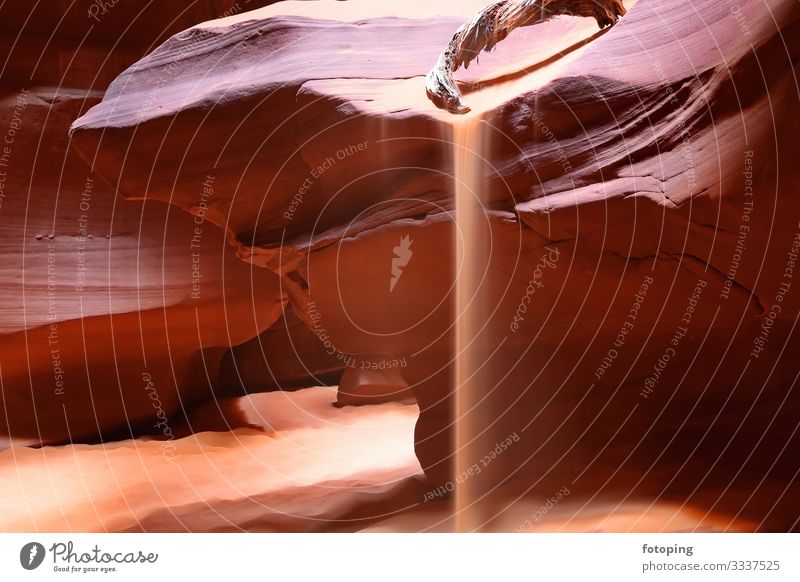 Antelope Canyon in Arizona Beautiful Vacation & Travel Tourism Nature Landscape Sand Air Water Rock Tourist Attraction Stone Illuminate Red Americas antelope