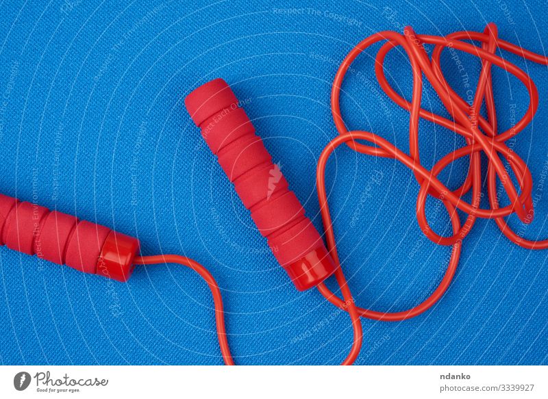 red jump rope Lifestyle Wellness Leisure and hobbies Playing Sports Tool Rope Infancy Toys Plastic Line Fitness Jump Athletic Long Modern New Blue Red Power