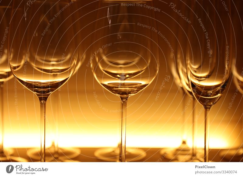 glassware Dinner Banquet Business lunch Beverage Drinking Glass Gastronomy Beautiful Yellow Moody To enjoy Colour photo Close-up Detail Macro (Extreme close-up)