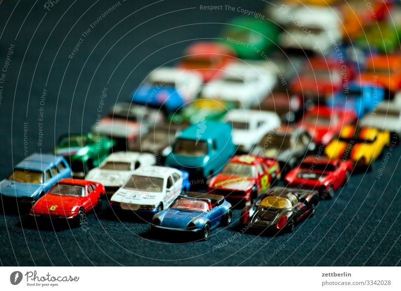 traffic jam Car Driving mass Crowd of people Replication Row Toys Tracks Traffic jam Stand Street Road traffic Speed Transport Many Versatile Full Crowded