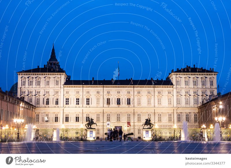 Royal Palace of Turin or Palazzo Reale Style Design House (Residential Structure) Museum Sky Town Places Building Architecture Facade Monument Old Historic