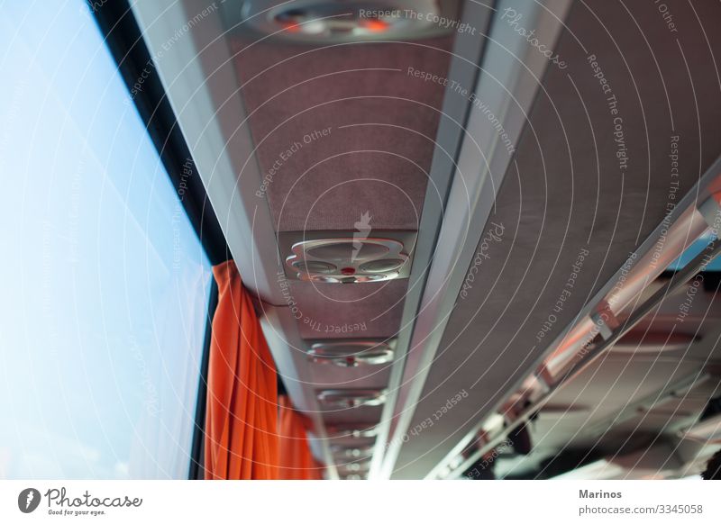 detail of bus interior. transport, tourism, road trip. Luxury Relaxation Vacation & Travel Tourism Trip Transport Vehicle Sit Safety (feeling of) Comfortable