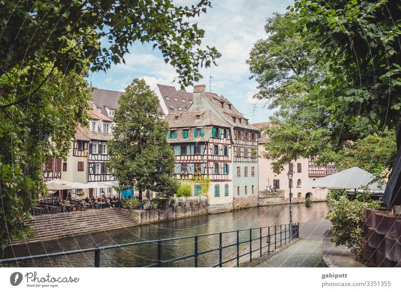Strasbourg 4/5 Far-off places Vacation & Travel Tourism Tradition River Life Colour photo Exterior shot Deserted Day Light Shadow Reflection Deep depth of field
