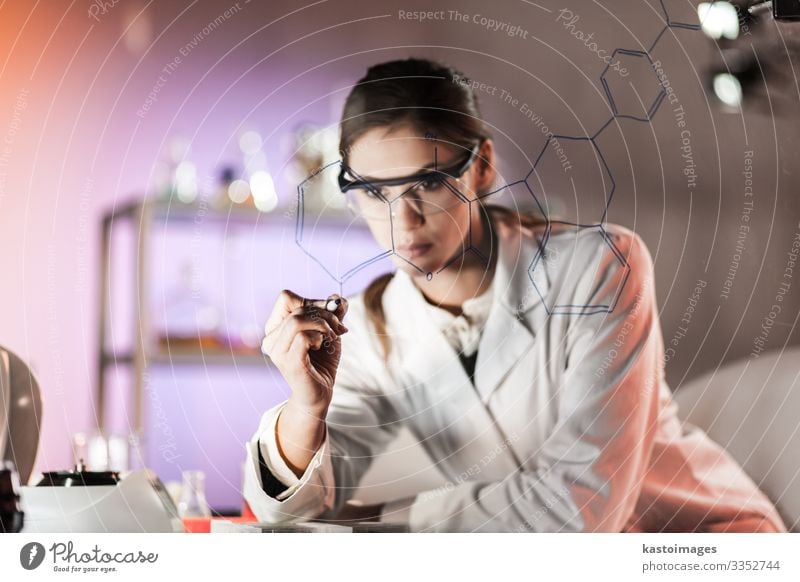 Female researcher in life science laboratory. Health care Medication Science & Research Academic studies Laboratory Work and employment Profession Doctor
