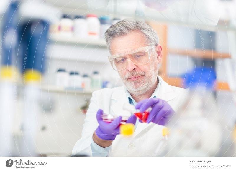 Life scientist researching in the laboratory. Health care Medication Science & Research Study Laboratory Examinations and Tests Work and employment Profession