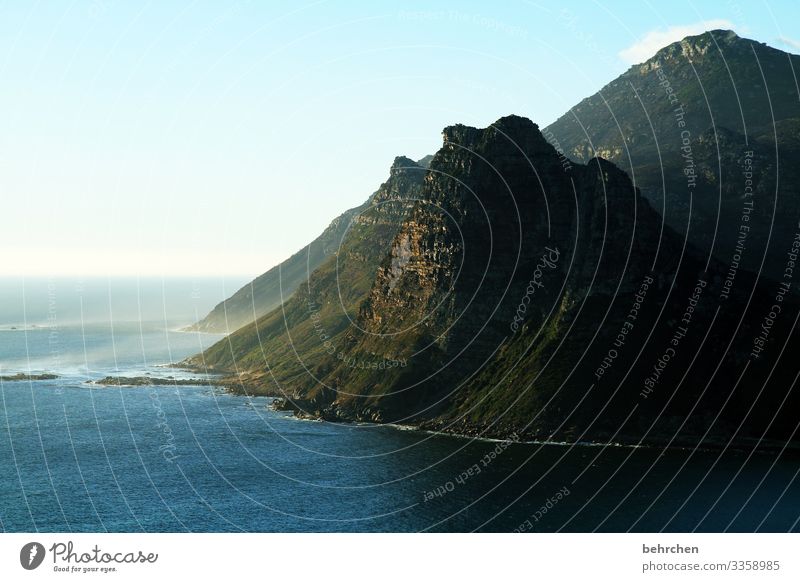 outstanding impressive Contrast Shadow Light Deserted Exterior shot Colour photo chapmans peak drive Wanderlust Longing South Africa Hout Bay Dream Exceptional