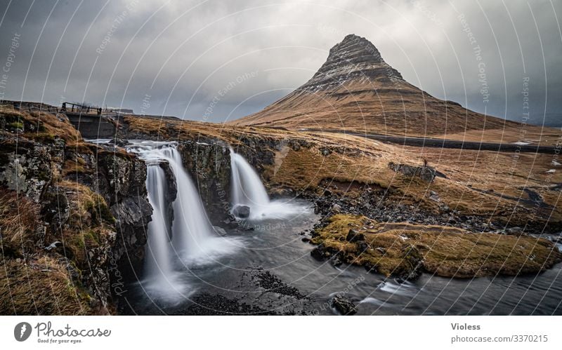 Kirkjufell's fossil Clouds Discover Long exposure Volcano Sukkurtoppen Mountain Waterfall Iceland Snæfellsnes