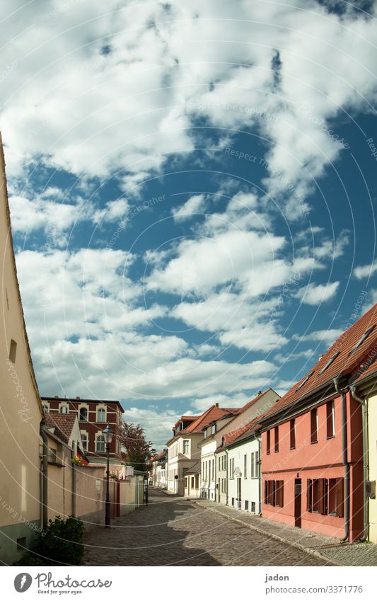 on special request. Luxury Sightseeing Sky Clouds Beautiful weather Werder / Havel Town Old town House (Residential Structure) Building Wall (barrier)