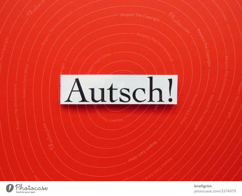Ouch Autsch Pain A Royalty Free Stock Photo From Photocase