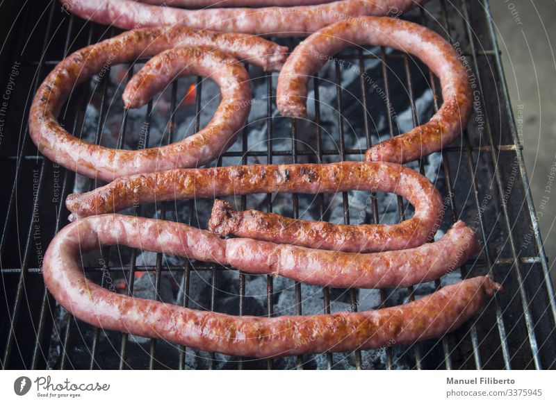happy sausage Food Sausage Eating Barbecue (apparatus) Feeding Smiling Looking Esthetic Friendliness Happiness Creepy Delicious Funny Positive Crazy Brown Pink