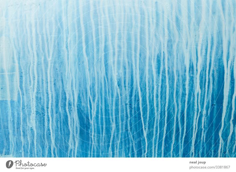 Blue background with water structure fluid Structures and shapes Water Paints and varnish Colour palette