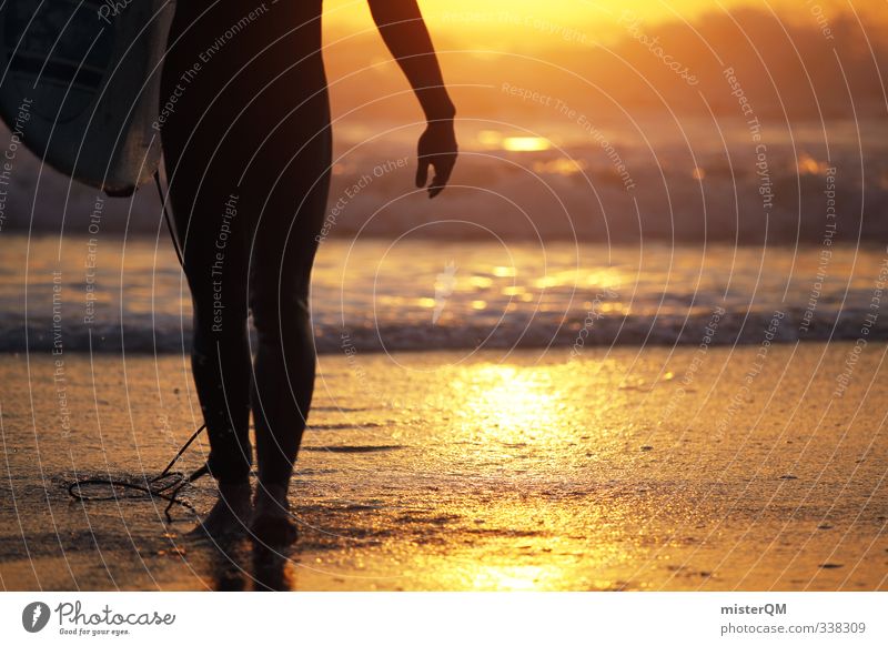 Going out III Lifestyle Elegant Design Joy Leisure and hobbies Human being Masculine 1 Art Esthetic Contentment Surfing Surfer Surfboard Surf school
