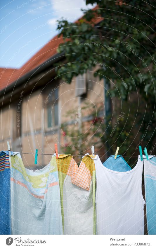 clothesline housework country lust Laundry Clothesline Dry staples Clothes peg Garden Country life