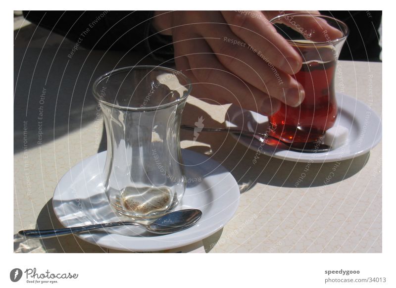 Turkish Tea Drinking Turkey Vacation & Travel Nutrition Cay Glass