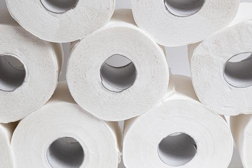 toilet rolls Toilet paper Paper role Roll White Round Clean Hoarding corona Personal hygiene toilet paper
