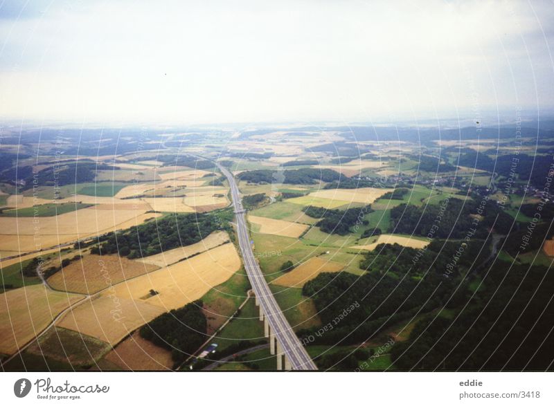 As far as the wind goes Air Bird's-eye view Field Bridge Flying