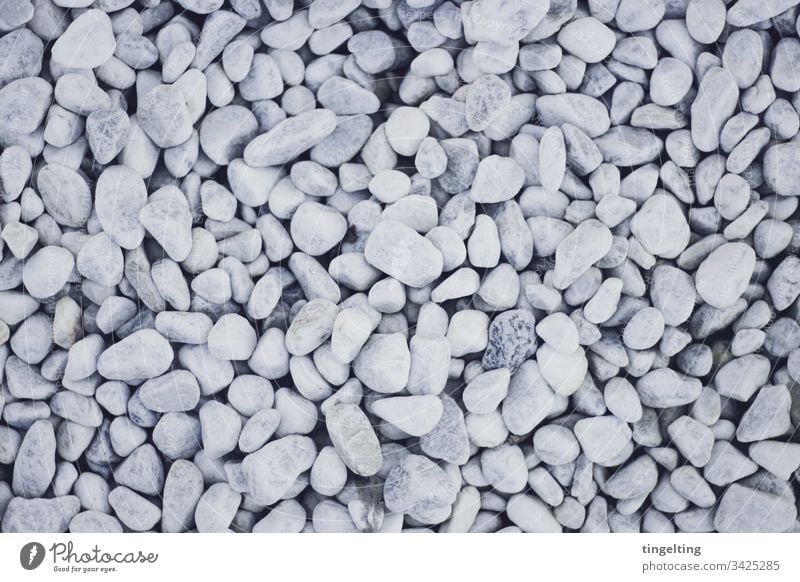 White pebbles From above Pebble Stone floor Pattern background wallpapers Wellness clean Rock garden Stone path structure from on high Copy Space stones