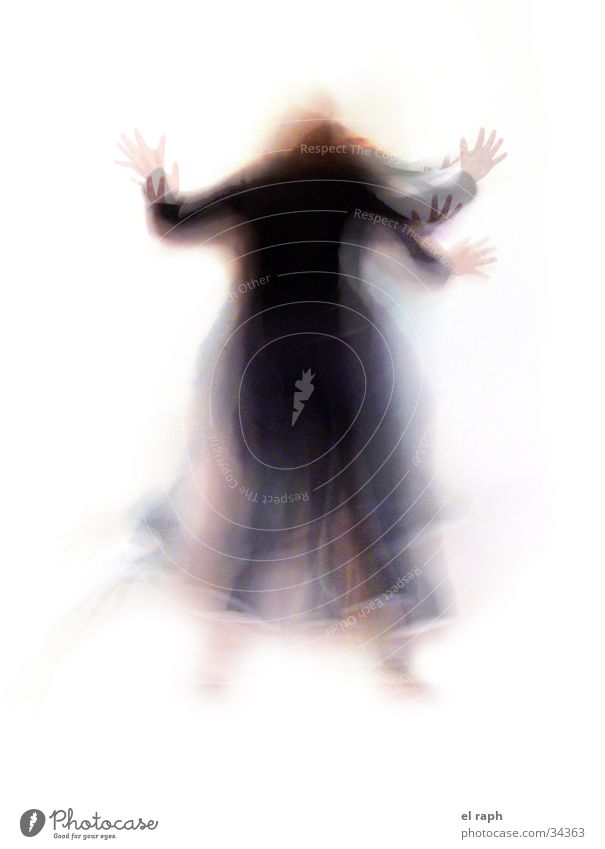 witch dance Witch Eerie Movement Long exposure Fairy tale Excitement Woman Dance myth