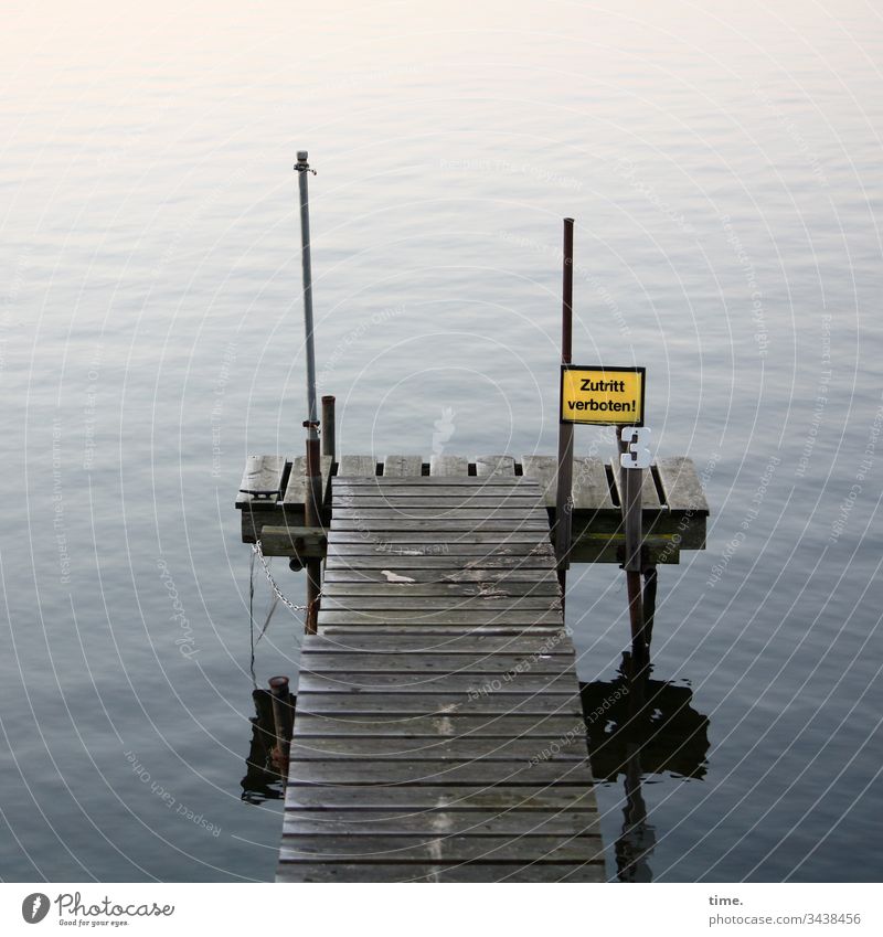 Invitation | Opposites jetty Water investor sign interdiction wood reflection antagonism Fastener Open