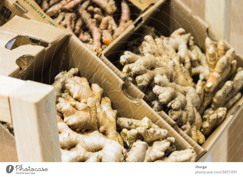 A ginger exposure for sale aroma asian background beverage brown closeup concept cook cooking cuisine curcuma curry delicious diet eating flavor food fresh