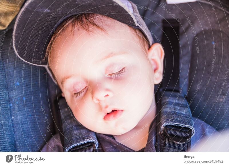 portrait of a beautiful sleeping baby adorable beauty boy caucasian child childhood close-up closed closeup cute dream eyes face hand health healthy human