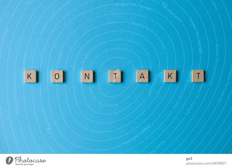 K O N T A K T go communication Communicate Contact contactless Typography typography Scrabble Letters (alphabet) To talk Language Business Characters Word