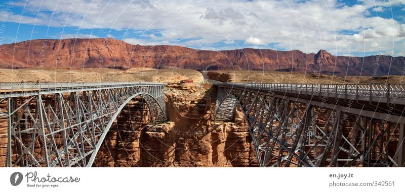 page change Vacation & Travel Tourism Adventure Nature Landscape Clouds Rock Canyon Bridge Manmade structures Architecture Transport Traffic infrastructure